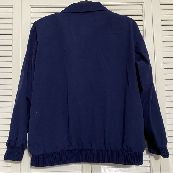 Retro navy jacket with gold buttons - Picture 2 of 5